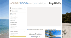 Desktop Screenshot of holidaynoosa.com.au